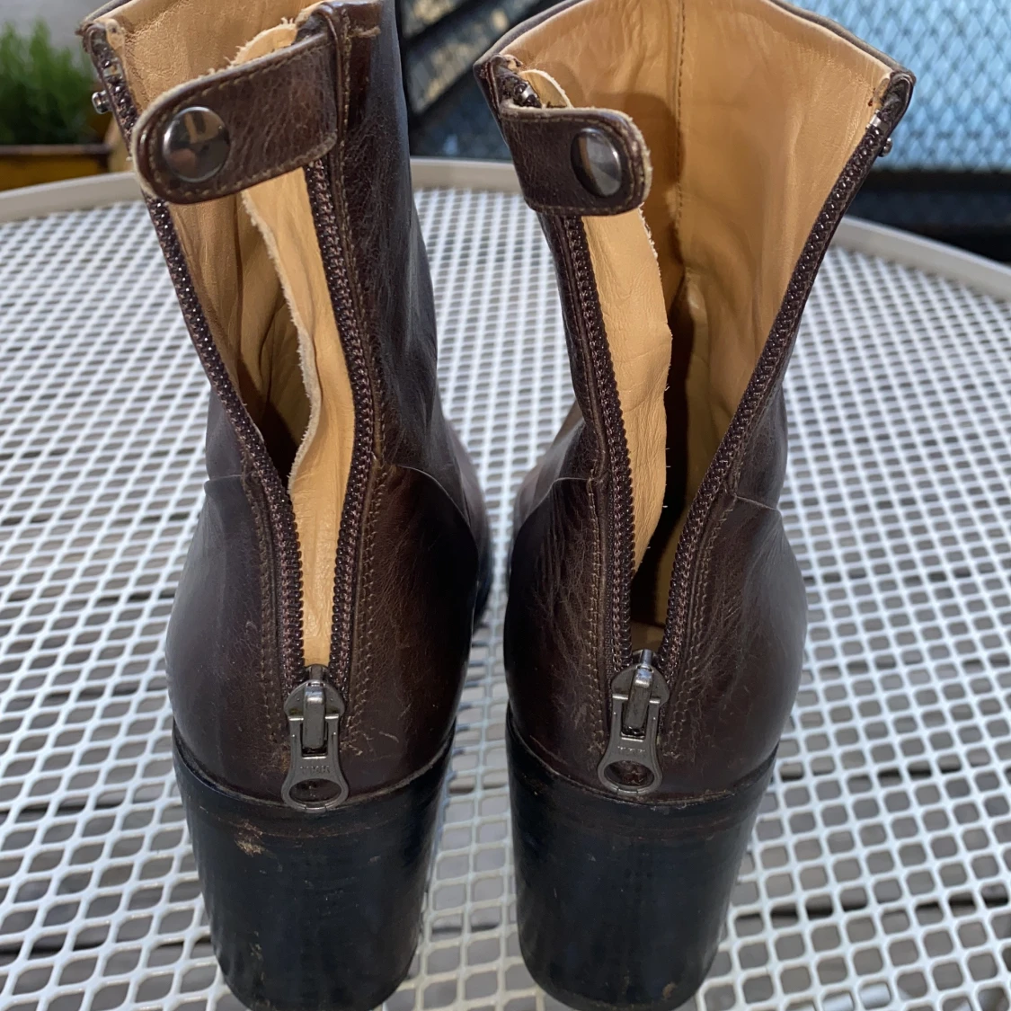 Bruna skinnboots från HOPE, storlek 38 - 4