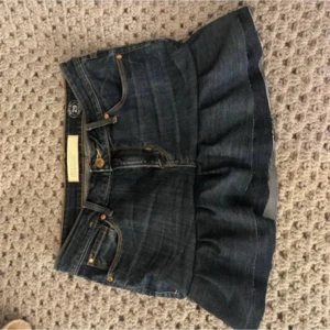 Volang jeanskjol - egen gjord men bra skick Str S