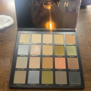 Jaclyn Hill - Luxe Legacy Palette - 🚨SKRIV INNAN DU KÖPER, är bortrest 9-16mars och kommer ej kunna skicka något🚨Inköpt i USA sommaren 2024. Använt 1 gång med borste, och senare rengjort och sprejat med alkohol för att döda alla bakterier. Säljer för att färger passar mig inte och har hittat en annan palett☺️❤️