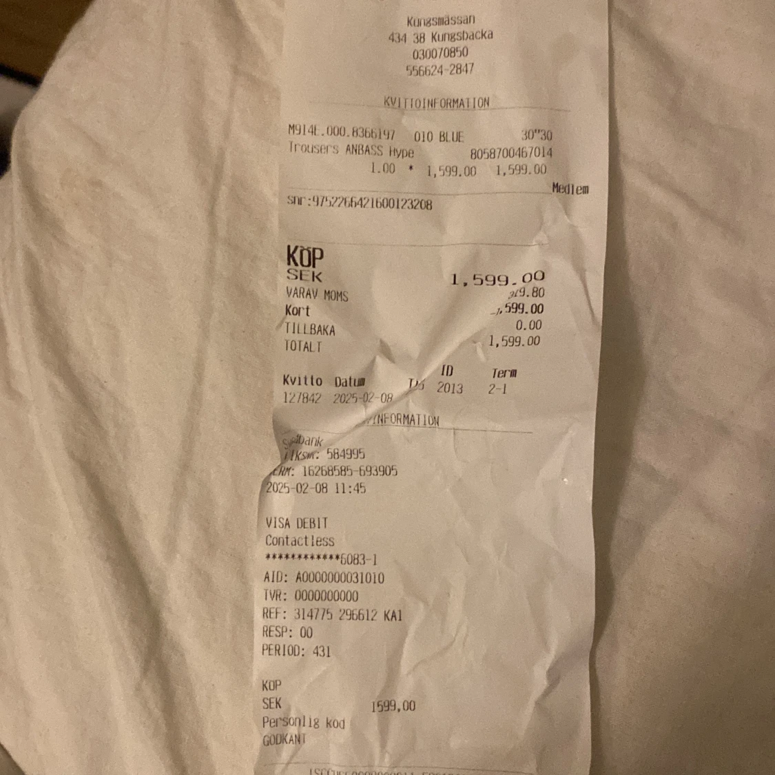 Svarta jeans från Replay - 4