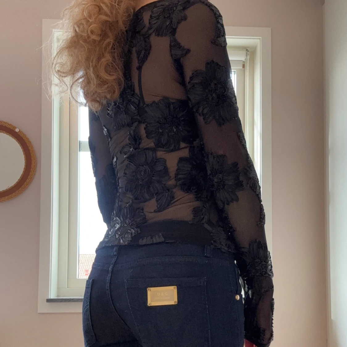 Blommig festtopp  - 2