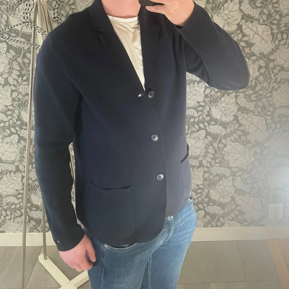 Mörkblå kofta - Tommy Hilfiger - 2