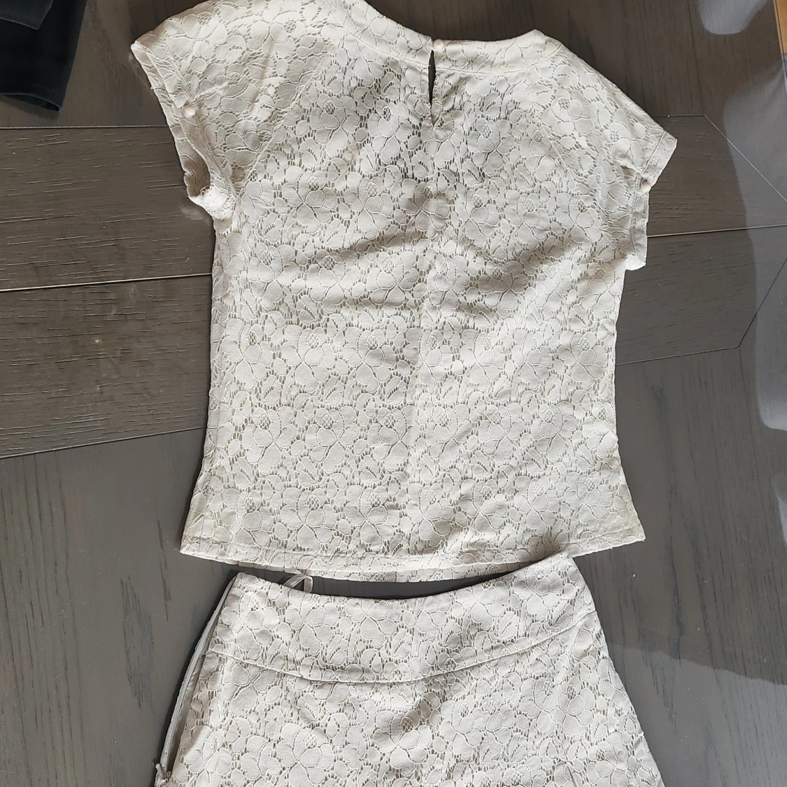 Beige spetsblus från Stockh LM - 4