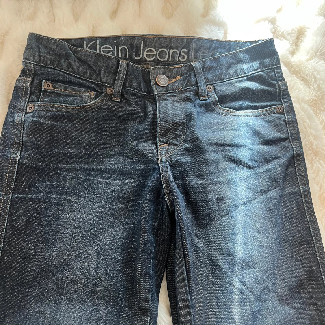 Mörkblå jeansbyxor från Calvin Klein Jeans - 2