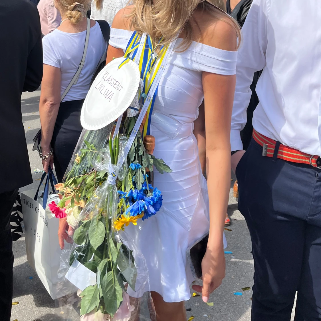 Herve Léger inspirerad studentklänning - 2
