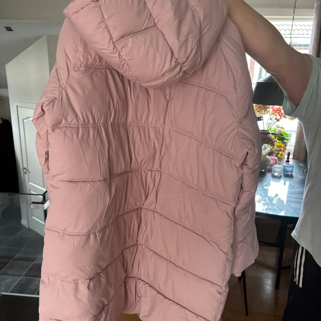 Ljusrosa pufferjacka  - 1