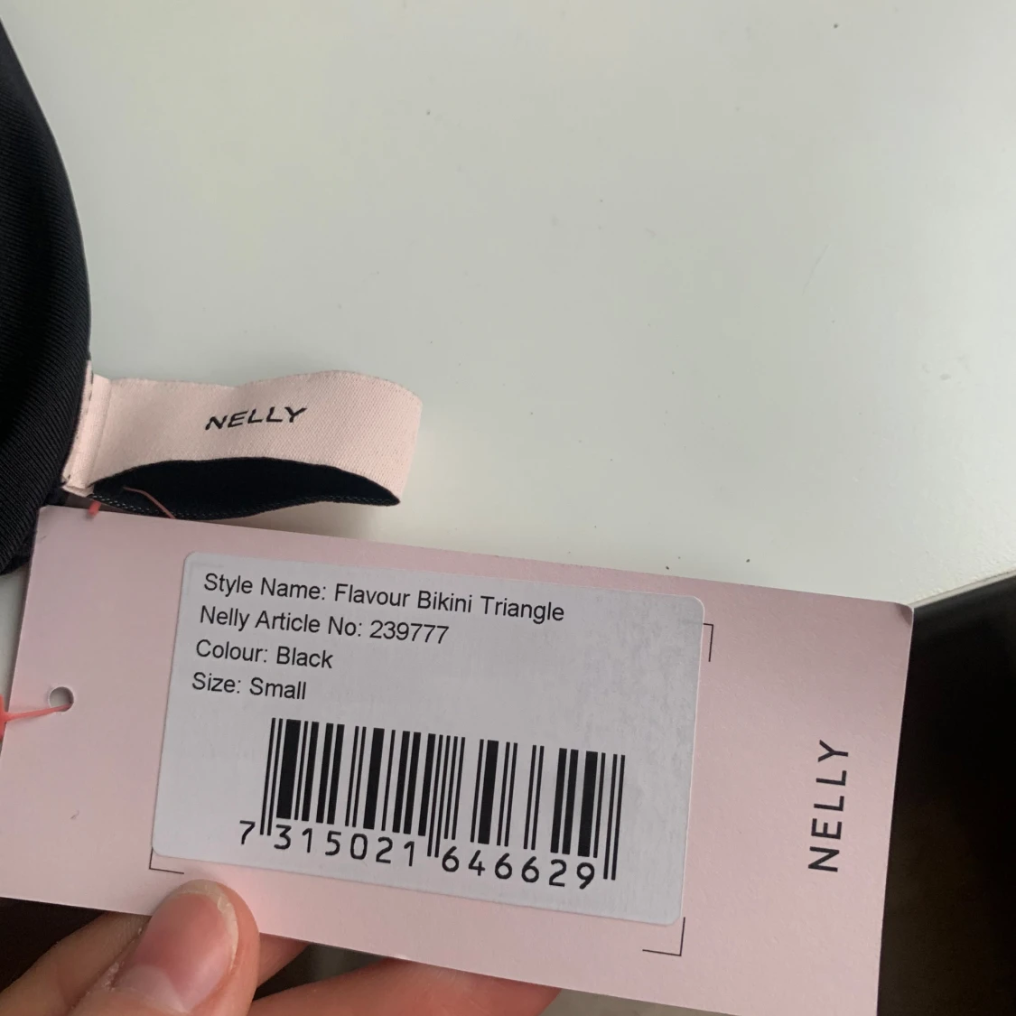 Svart trekantsbikini från Nelly - 2