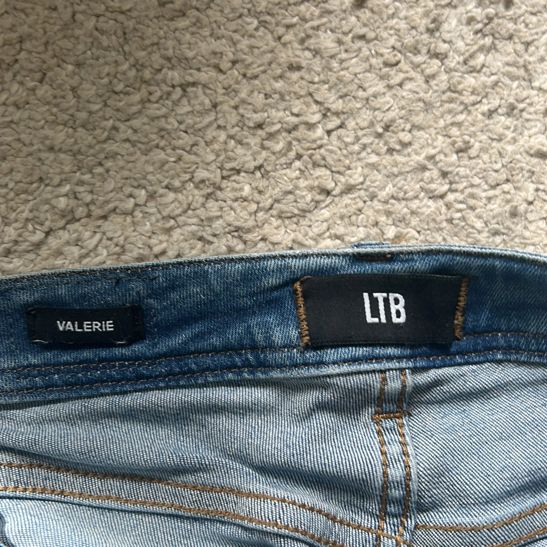 Blå jeansbyxor från LTB Valerie - 2