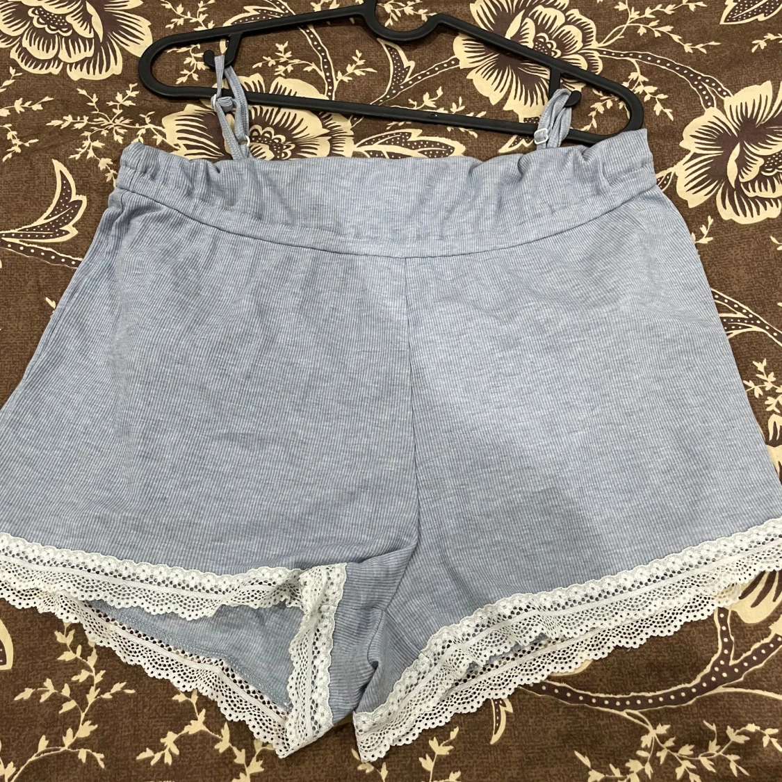 Ljusblå kort piyamas från Even&Odd - 4