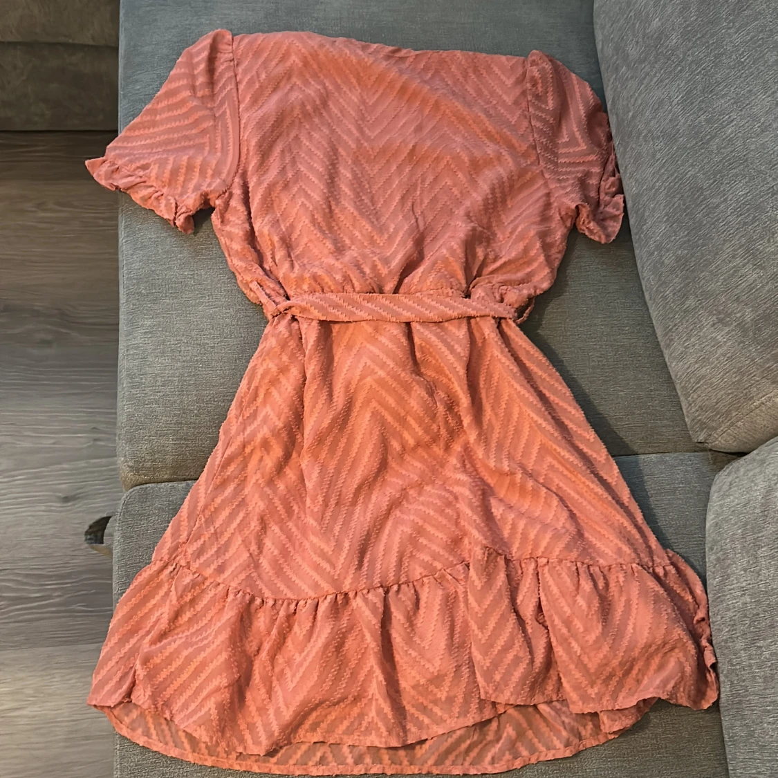 Kort omlottklänning från Vila, old rose - 1