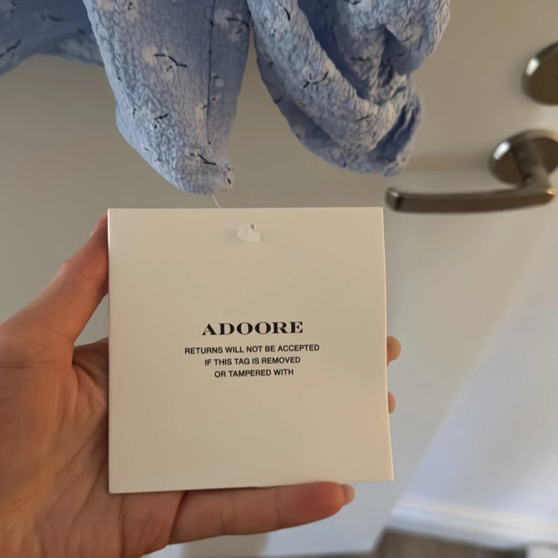 Blå Florence klänning från Adoore - 2