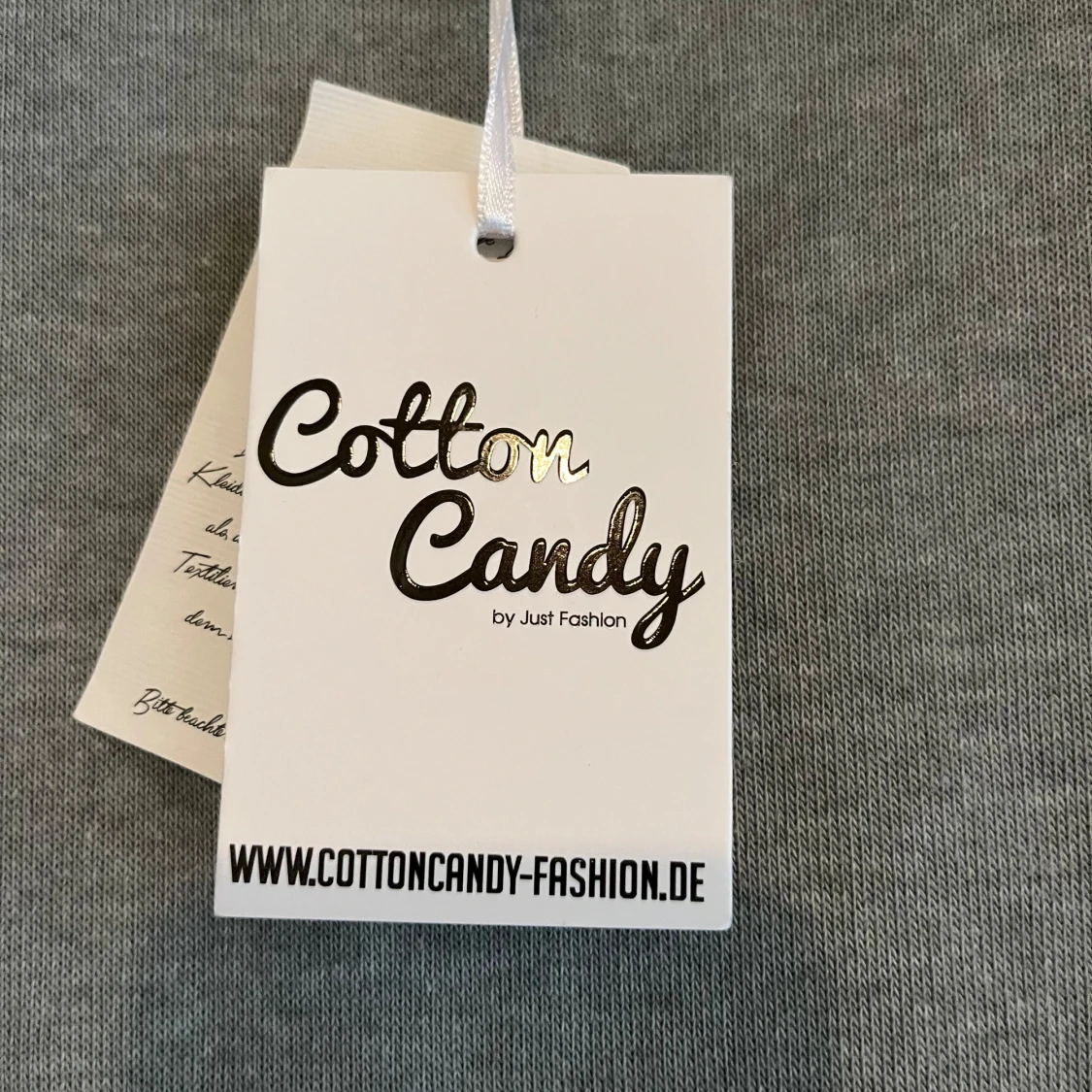 Grågrön tunika/klänning från Cotton Candy - 2