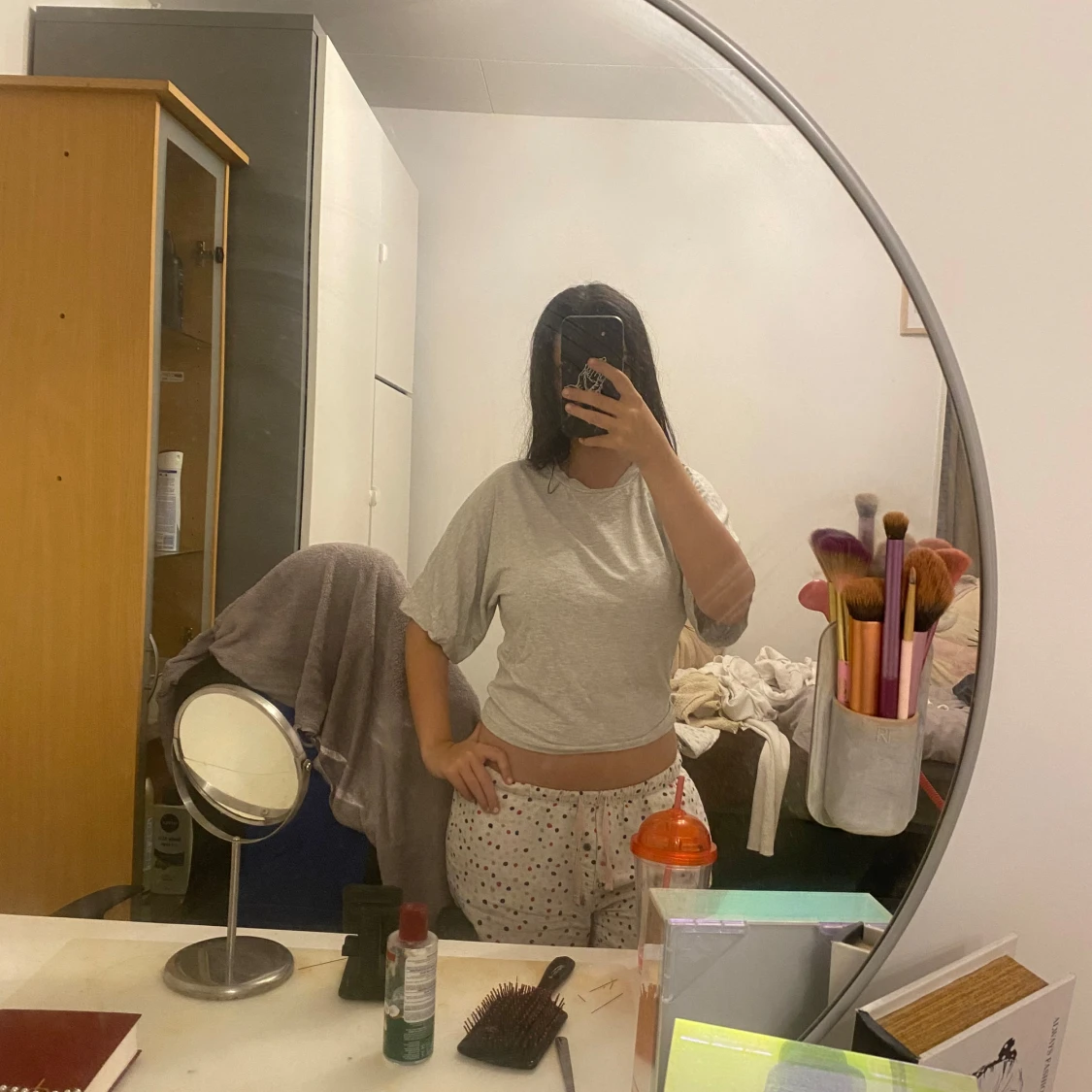 Grå basic t-shirt från 157