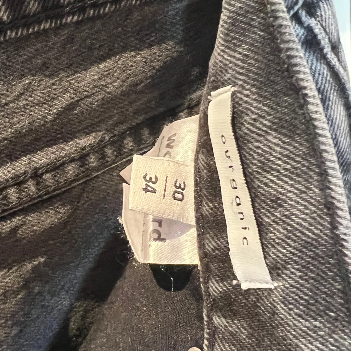 Svarta jeans i rak modell, Organic - 2