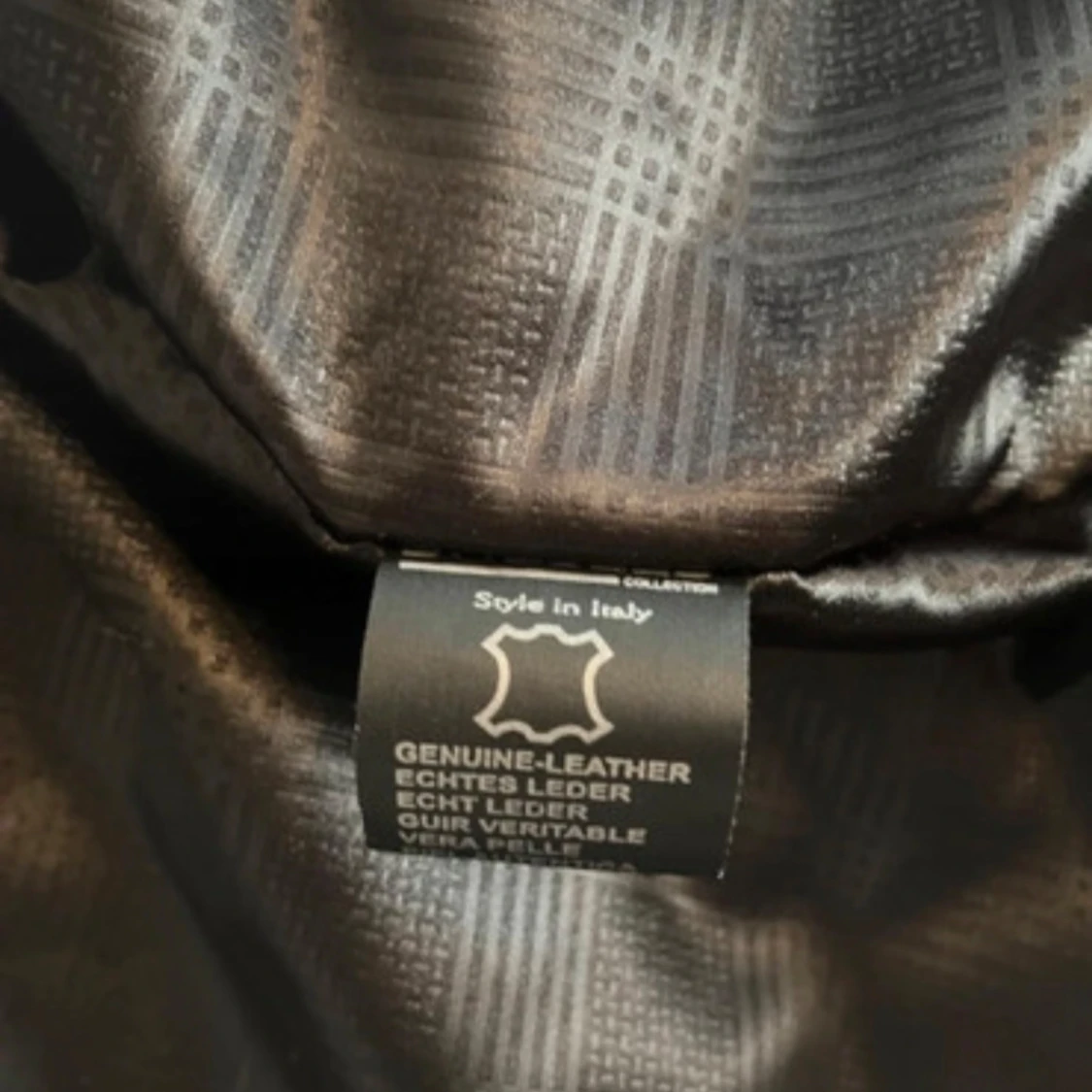 Svart skinnjacka äkta - 2