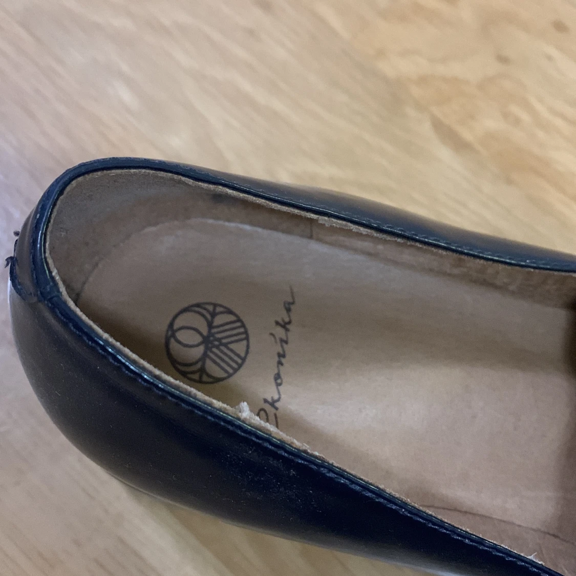 Mörkblå loafers från Skoriska - 3