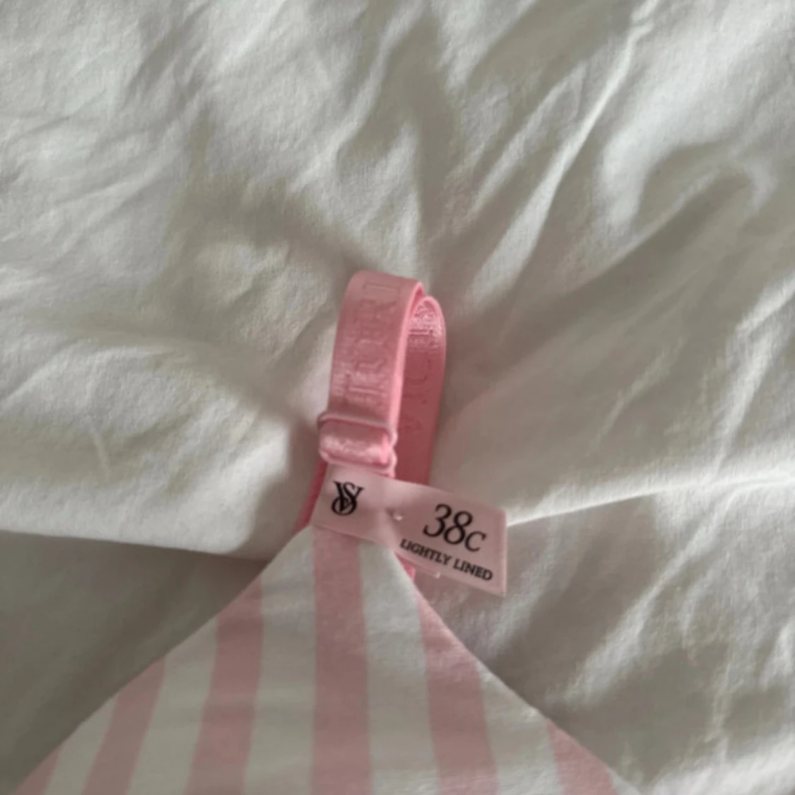 Rosa och vit randig bh Victoria's Secret - 2