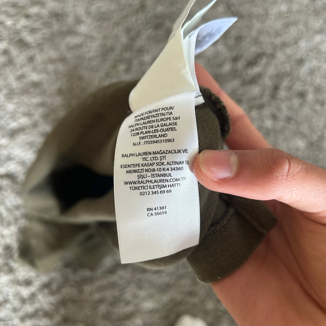 Olivgrön pikétröja från Polo Ralph Lauren - 4