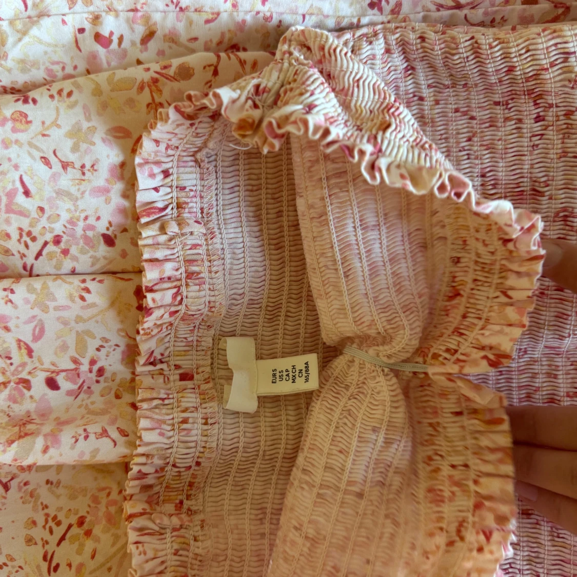 Lång klänning blommig - 2