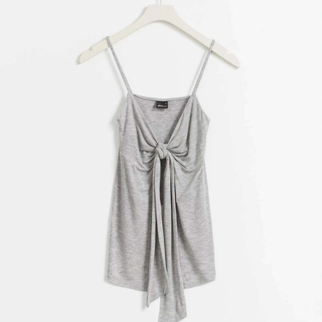 Grå linnetopp med knyt fram - 2