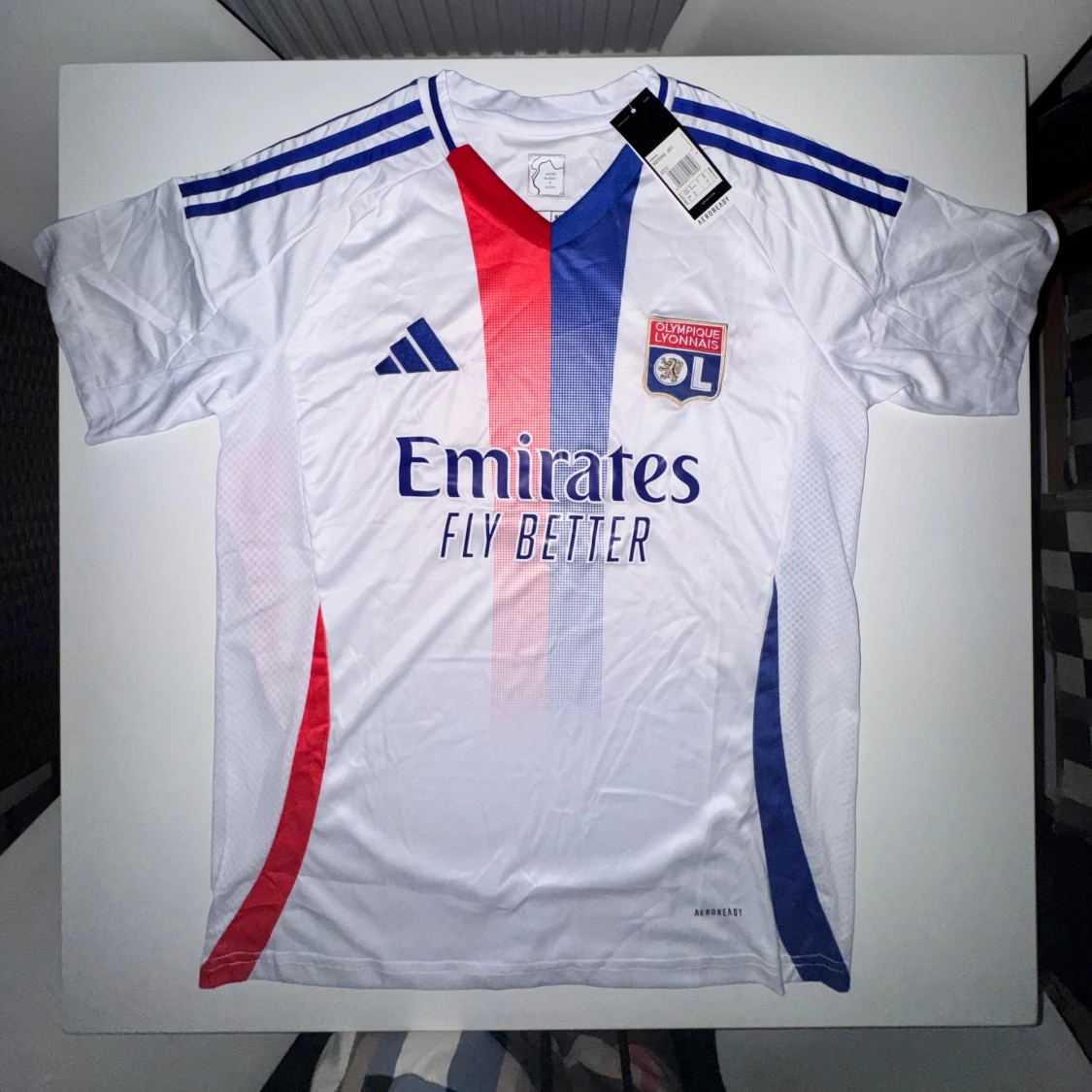 Adidas x Olympique Lyonnais fotbollströja