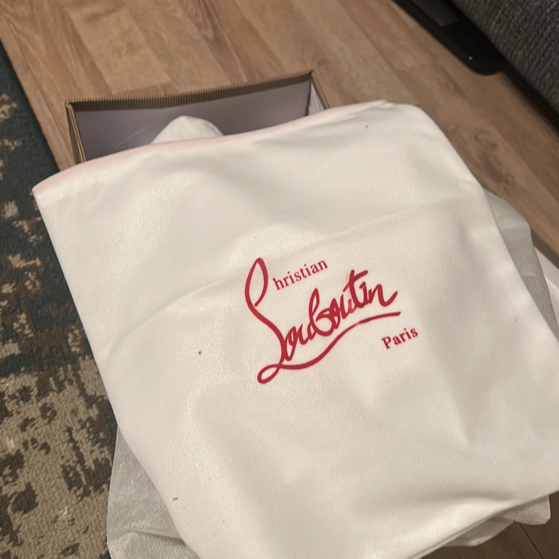 Mörkblå Christian Louboutin sneakers - 3
