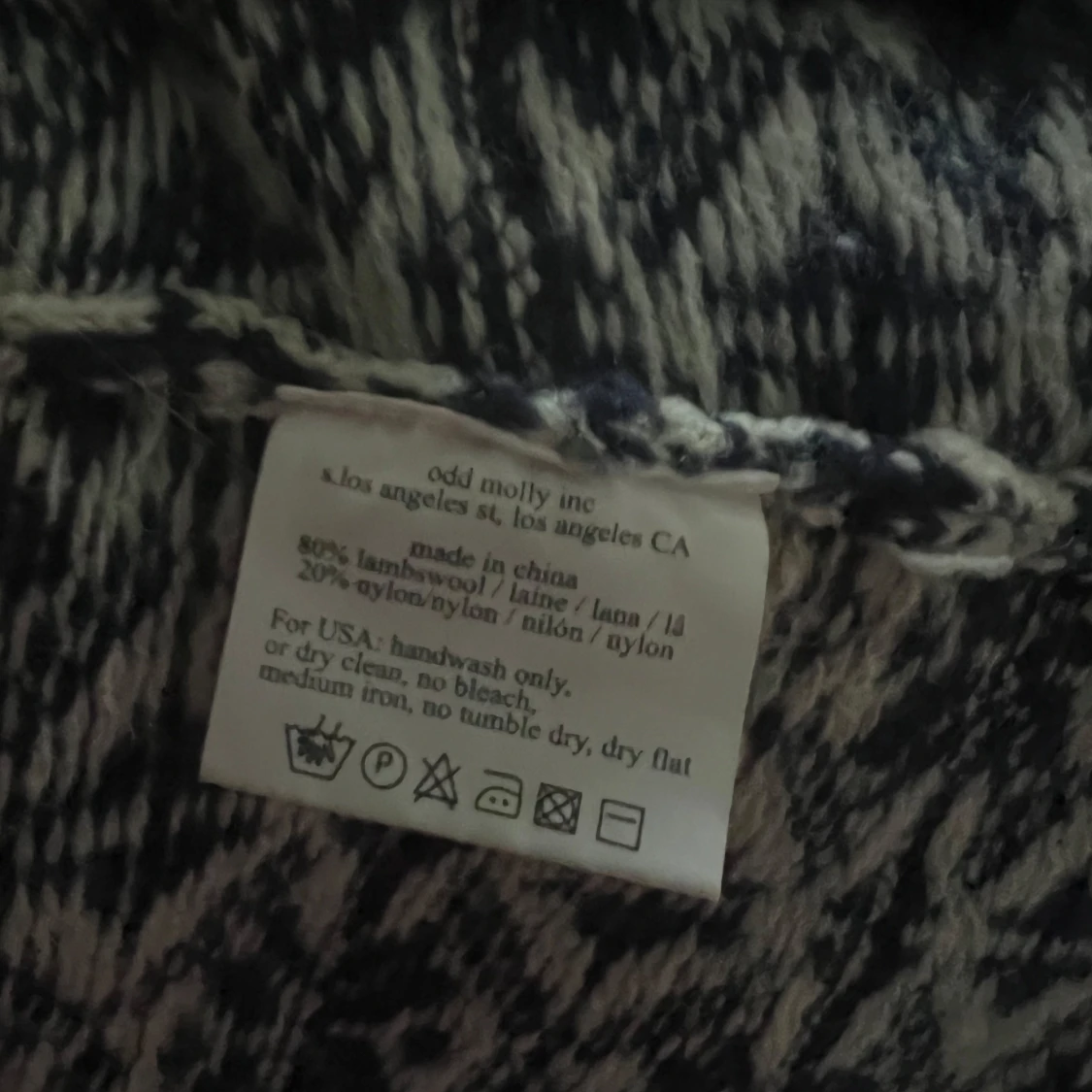 Mönstrad Odd Molly kofta med storleken  1 (S 36). Mer bilder finns på Vinted  - 3