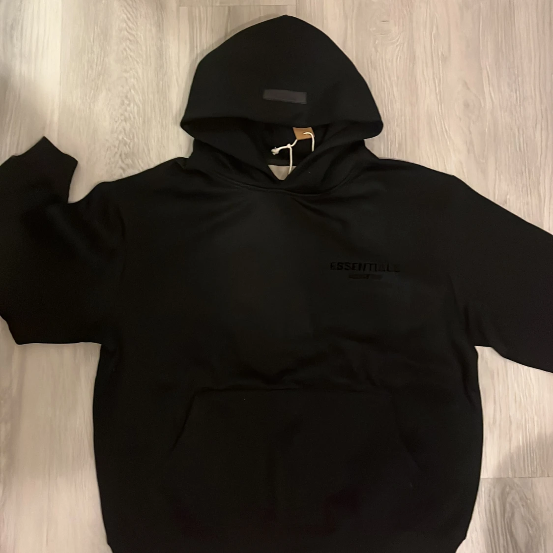 Svart Essentials hoodie Fear of God - 1