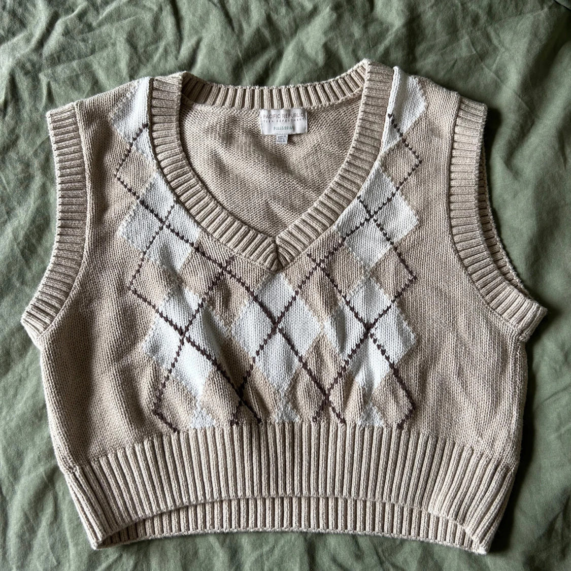 Stickad väst från Pull&Bear