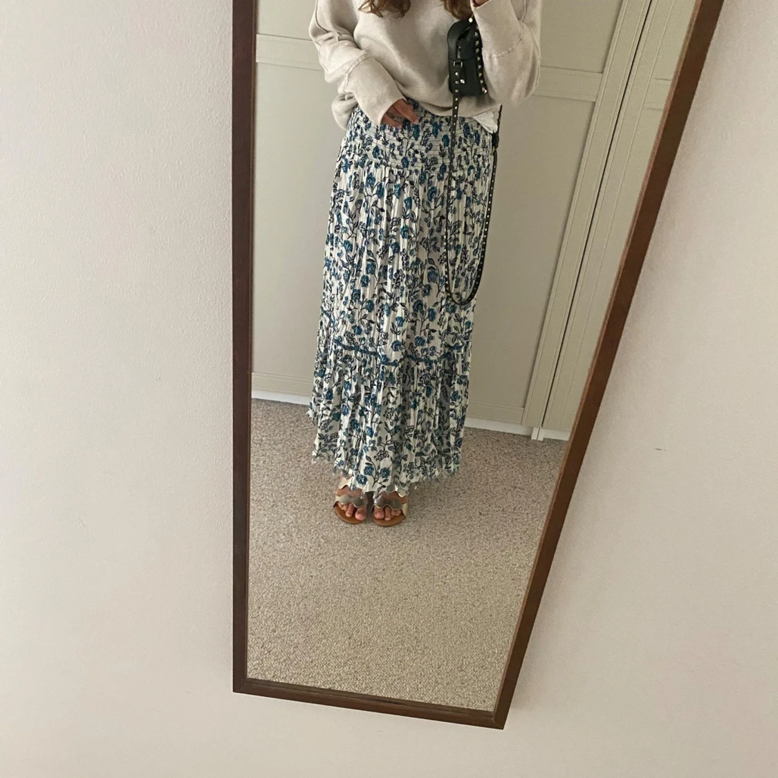 Zara Mönstrad långkjol     - 3