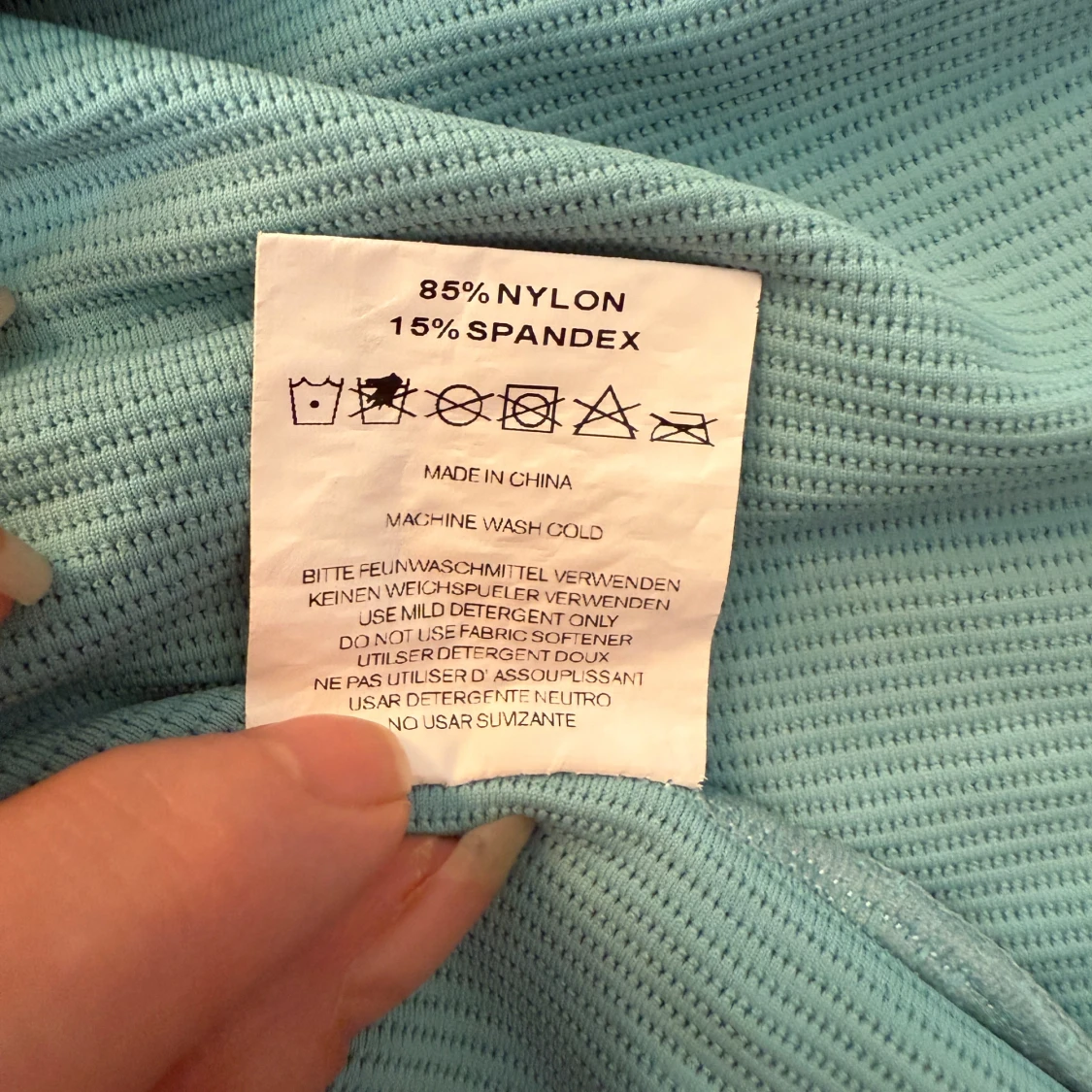 Ribbad grön linnetopp Workout Empire - 4