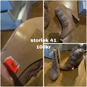 Ljusrosa Boots - oanvända, storlek 41.
