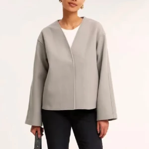 Beige kappa - Populär slutsåld kappa från Kappahl i strl L💗nyskick