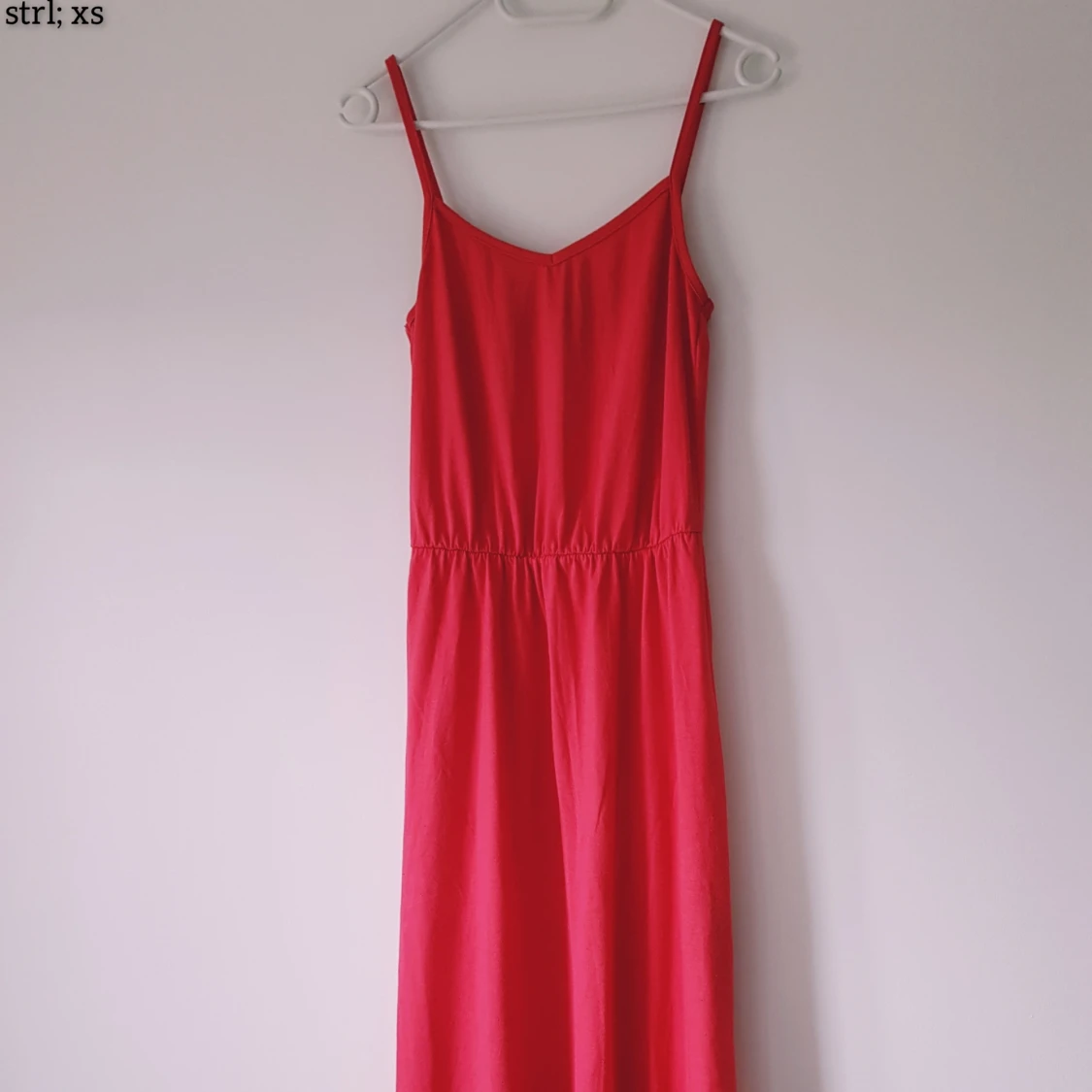 Röd långklänning från Esmara XS