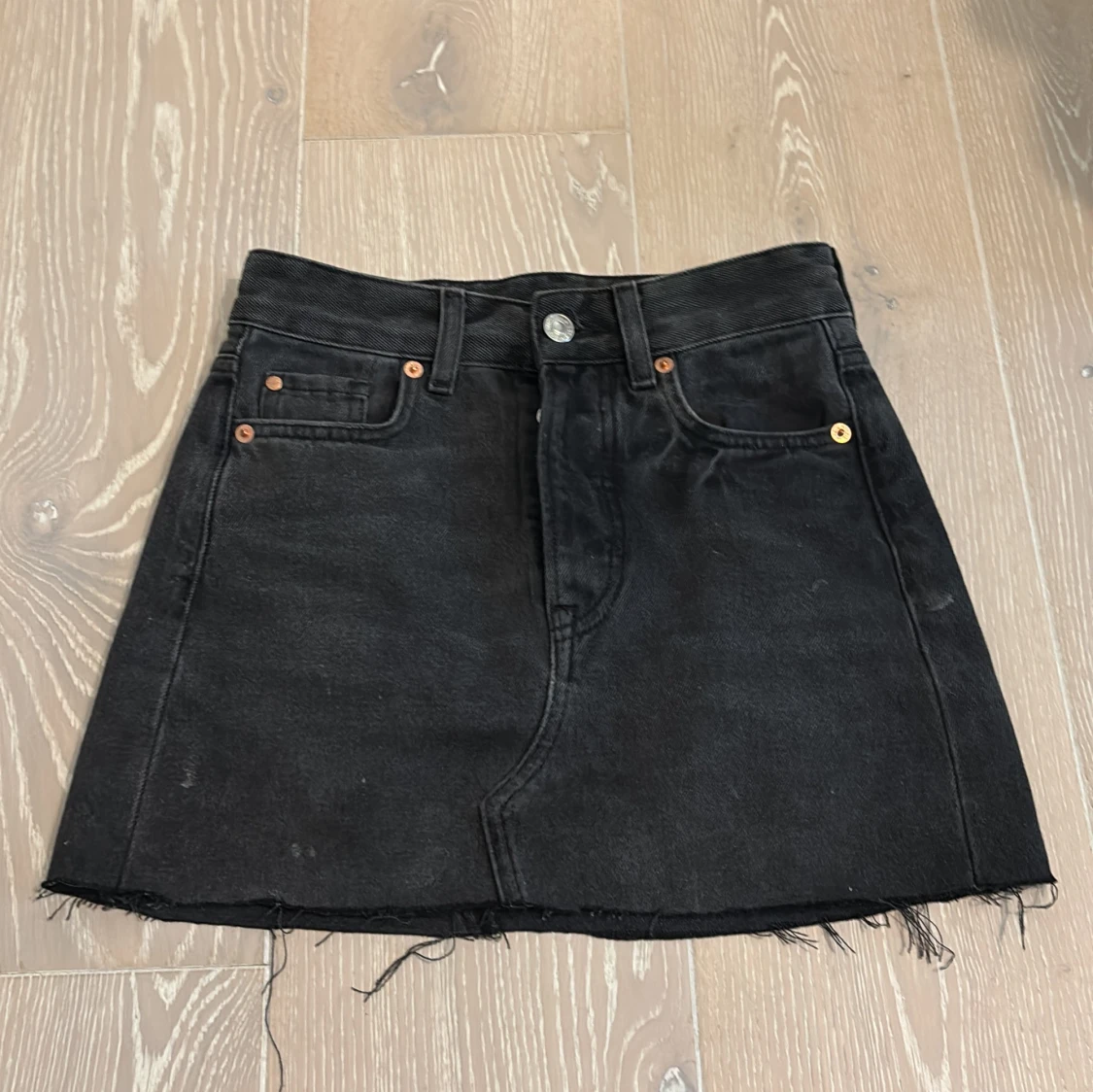 Svart jeanskjol xxs - 2