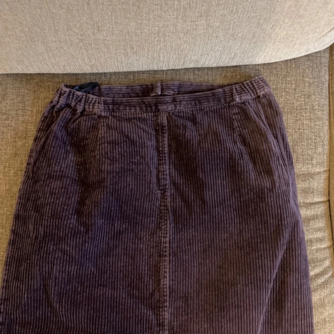 Lila manchesterkjol - 1