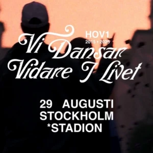 Hov1 - Vi Dansar Vidare I Livet - Jag säljer en ståbiljett till den sista Hov1 konserten på Stockholm stadion den 29:de Augusti. Skriv till mig innan du trycker på Köp nu🫶🏼