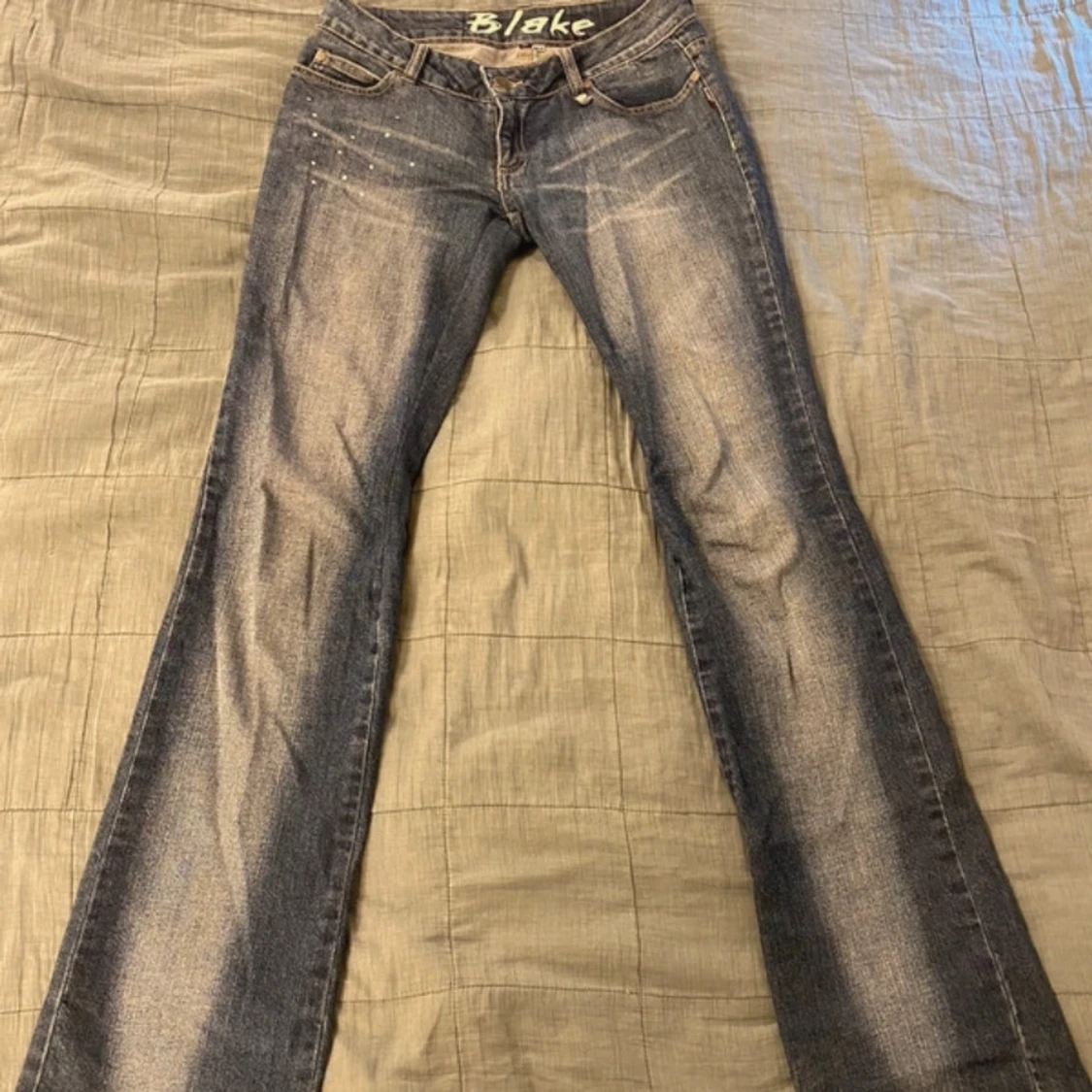 Lågmidjade jeans - 1