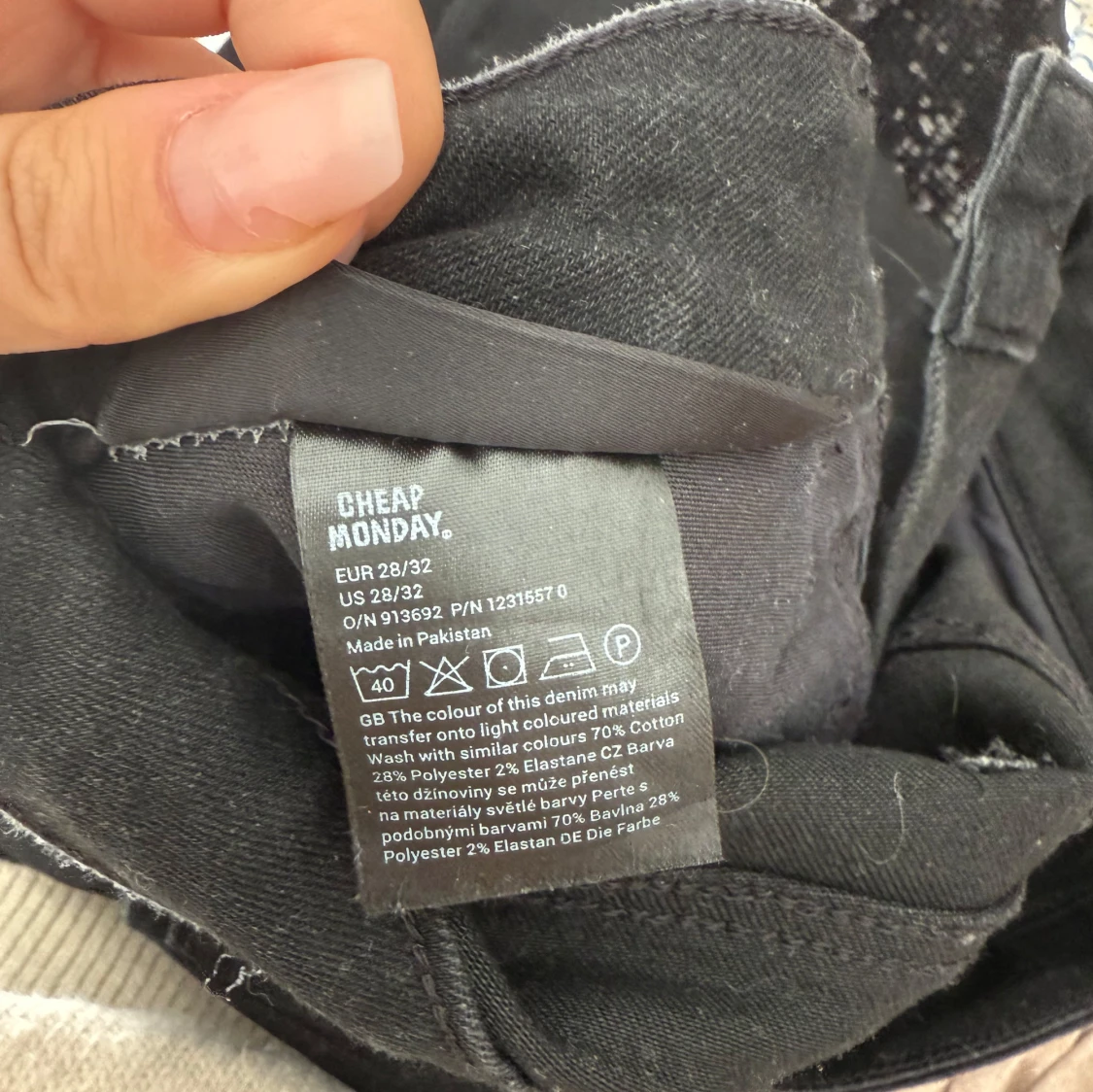 Svarta bootcut jeans Cheap Monday - 4