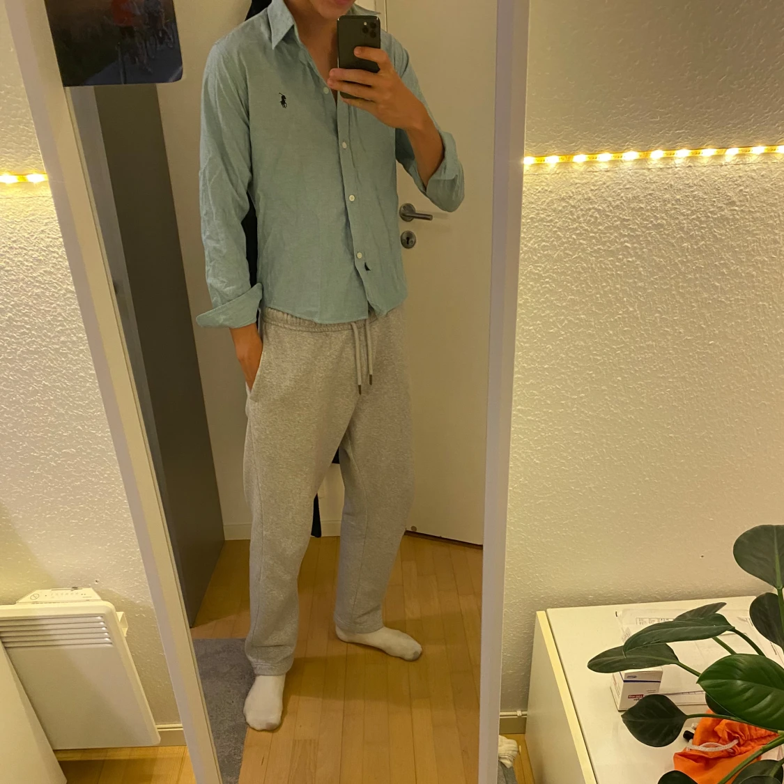 Ljusblå skjorta från Polo Ralph Lauren - 1