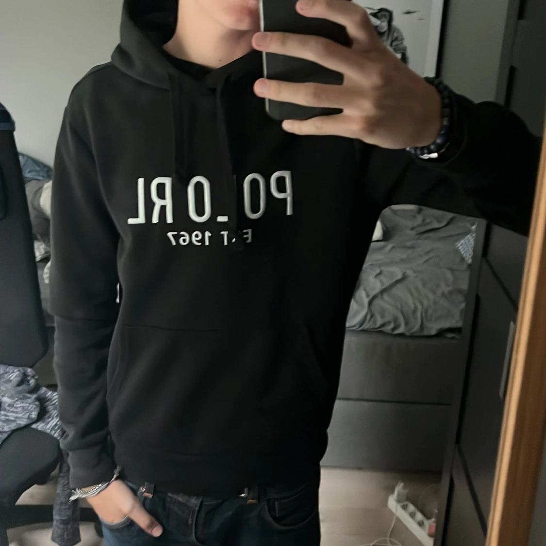 Svart hoodie Polo Ralph Lauren - 1