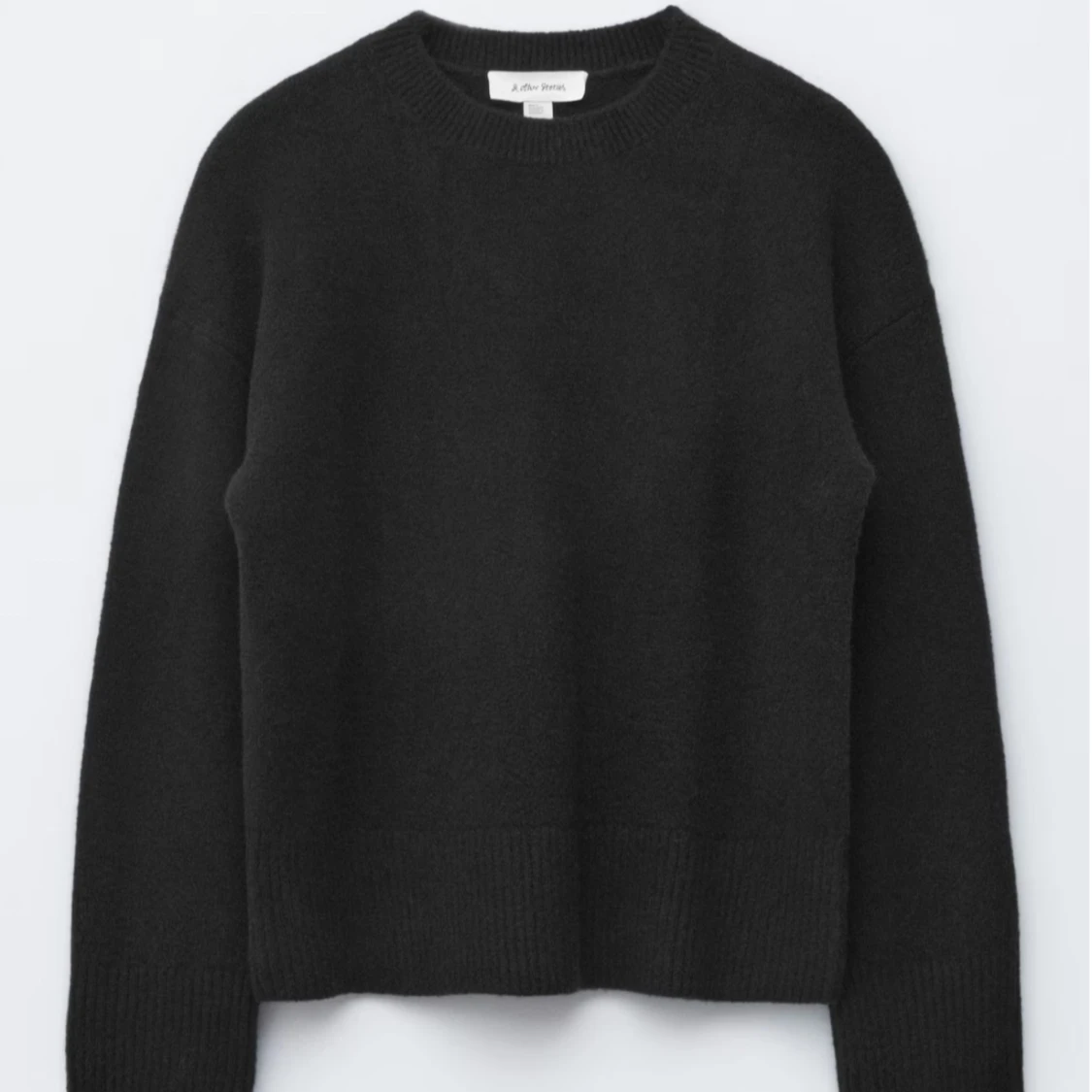 &Other stories Svart stickad tröja