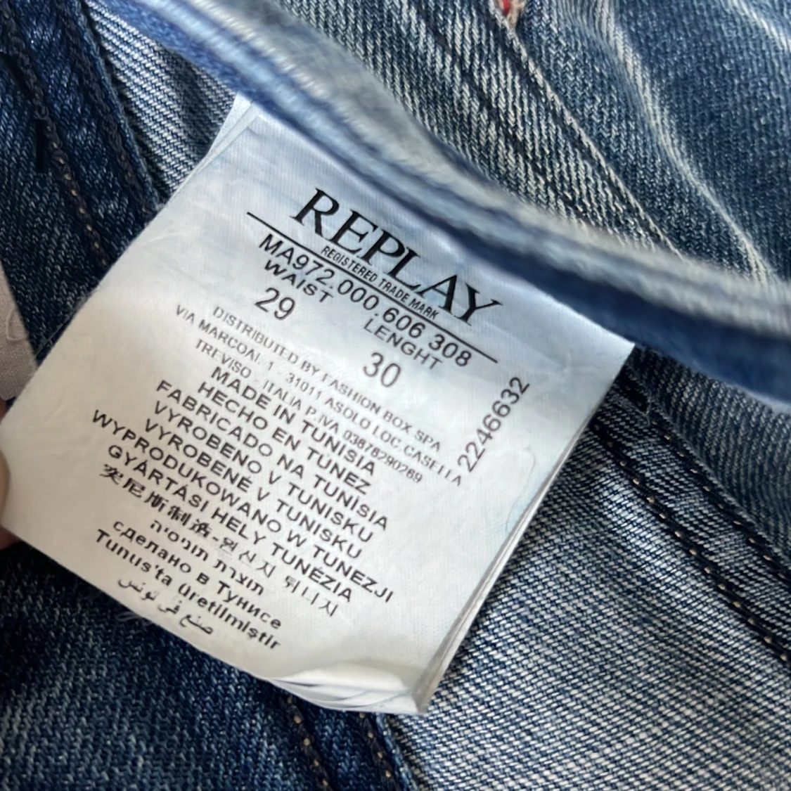 Blå Replay Jeans - 2