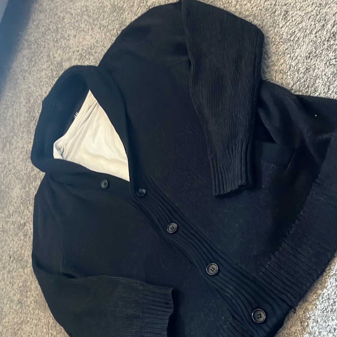 Svart kofta  - 1