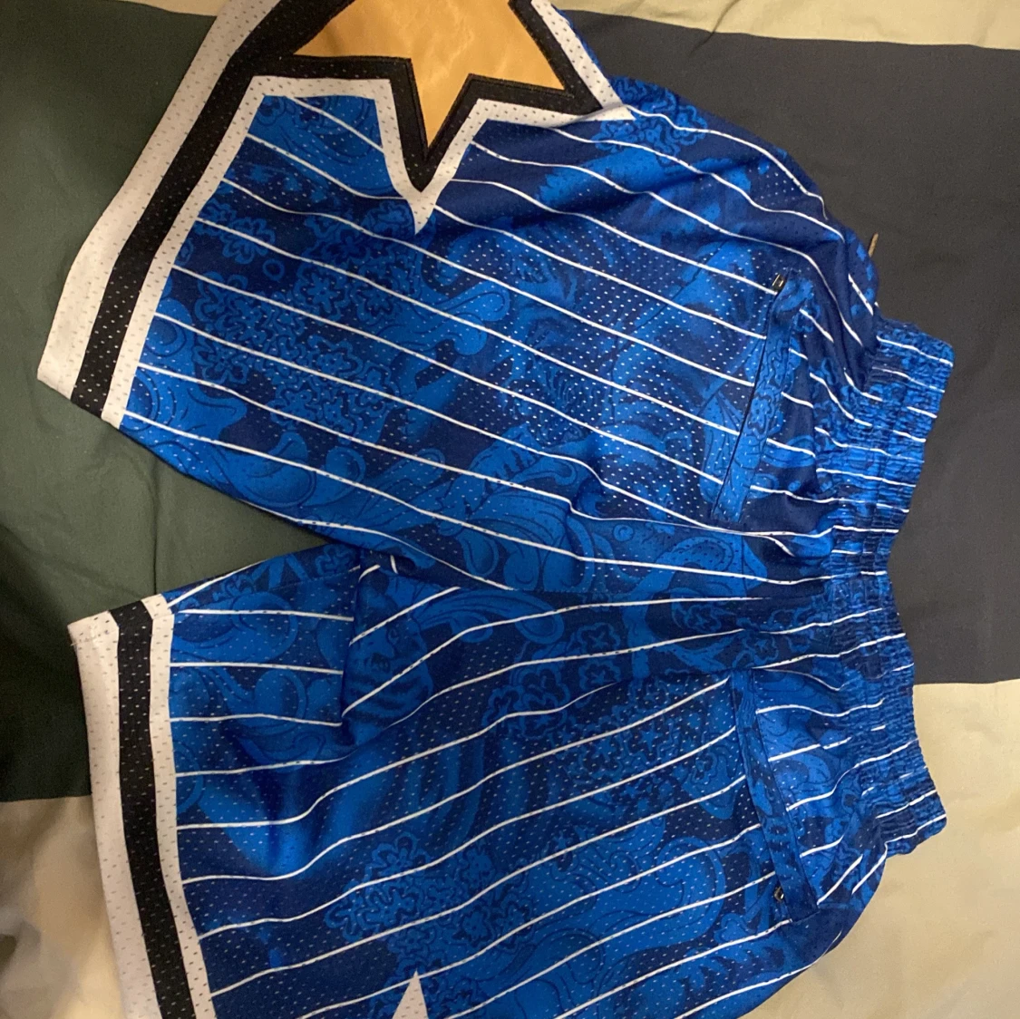 Blå Orlando Magic basketshorts från Just Don - 1