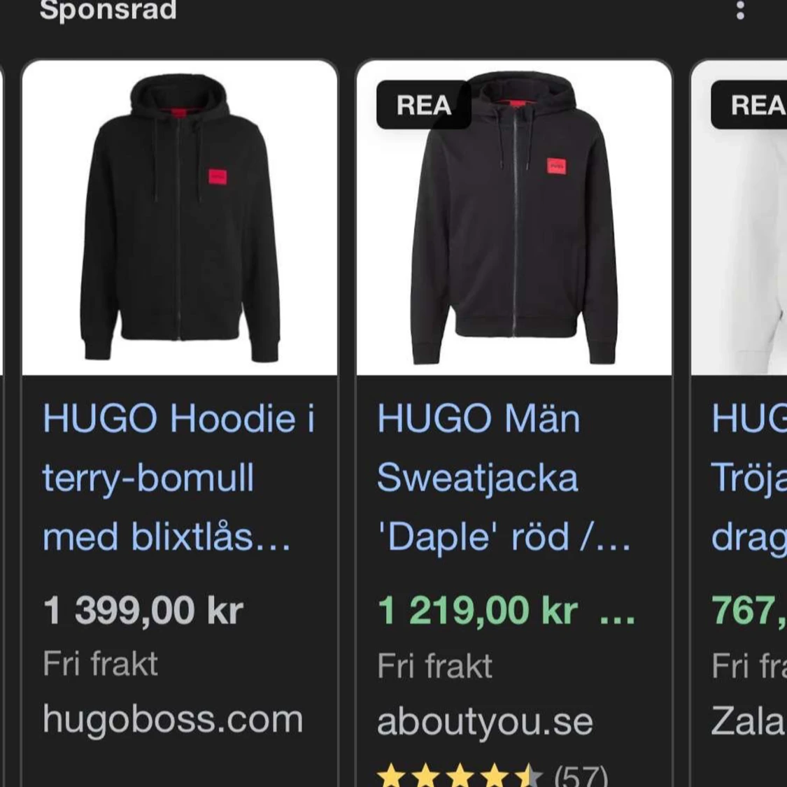 Hugo boss zip hoodie - 3