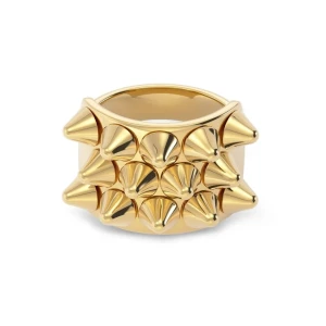 Edblad ring  - Guldig Edblad ring helt nytt skick 