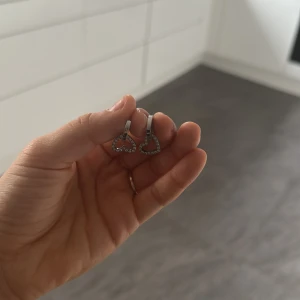 Edblad - Säljer ett par Edblad silver örhängen. Hjärtformade.