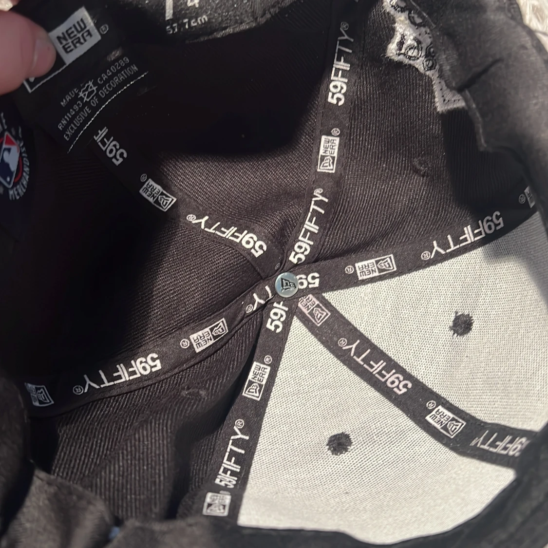 Svart keps från New Era 59FIFTY LA Dodgers - 2