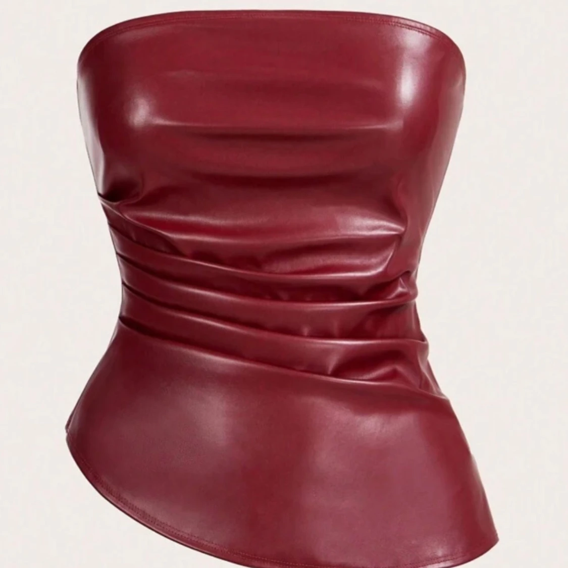 Vinröd tubtopp 🍷 - 1